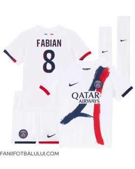 Paris Saint-Germain Fabian Ruiz #8 Echipament de Fotbal Replică 2024-25 Copii Deplasare (+ Șorturi)